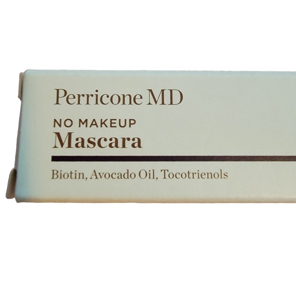 Perricone MD NO MAKEUP Mascara Soft Black Biotin Avocado Oil